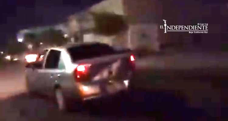 Graban persecución de sujetó que huyó tras haber arrollado a un motociclista