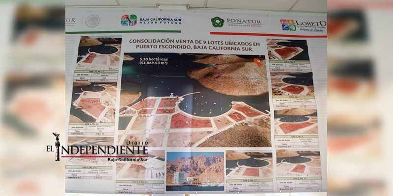 Fonatur y el Gobierno del Estado anuncian venta de 5.1 hectáreas para desarrollo turístico en Loreto