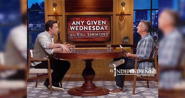 Ben Affleck pierde el control en programa de TV Ben Affleck pierde el control en programa de TV