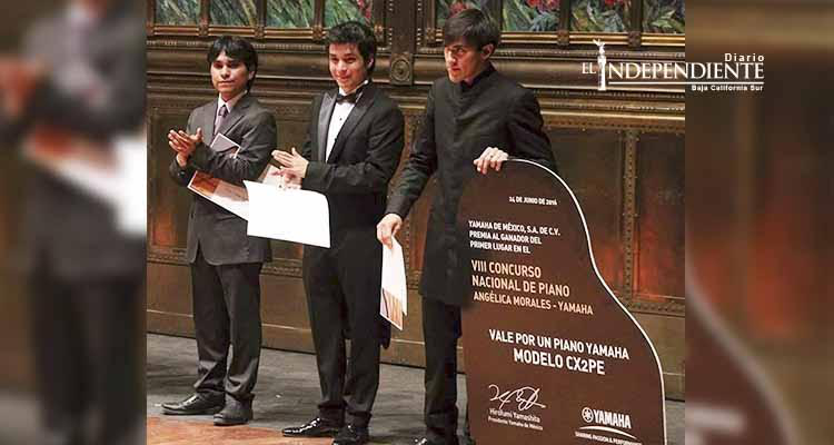 Cabeño gana concurso nacional de piano