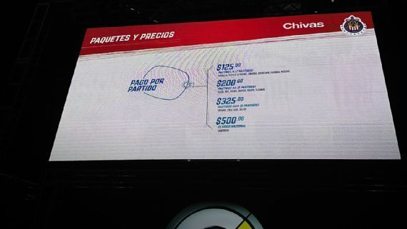 Costos Chivas TV: $2,750 pesos por torneo, pero ahora $1,999 por promoción Costos Chivas TV: $2,750 pesos por torneo, pero ahora $1,999 por promoción