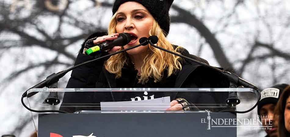 Madonna participa en la 'Marcha de las Mujeres' en Washington
