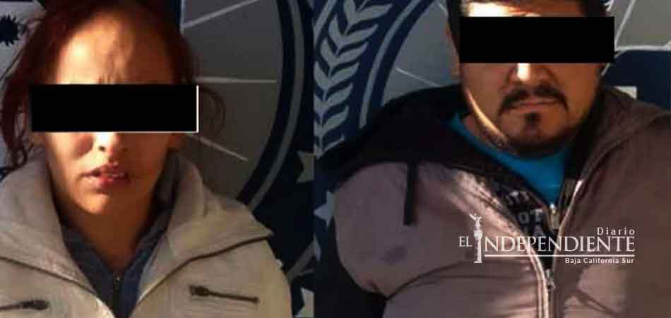 Arrestan a pareja que se drogaba frente a sus hijos en NL