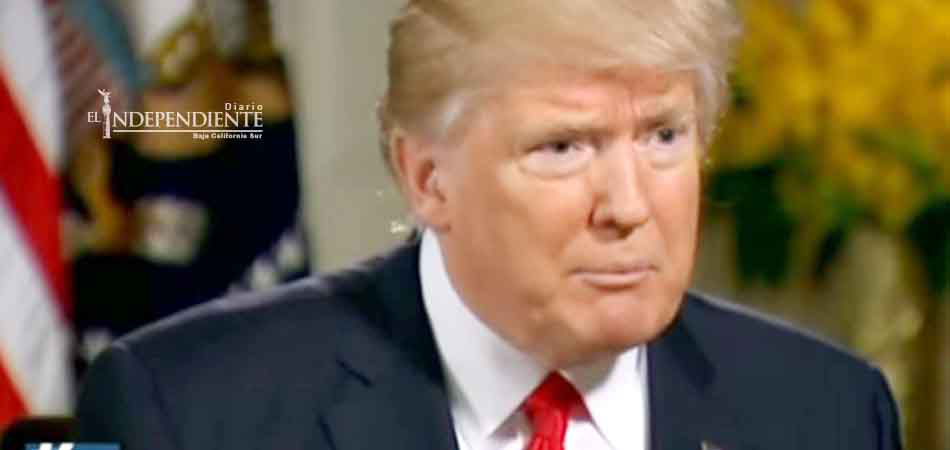 Asegura Trump que México está dispuesto a recibir ayuda contra el narco