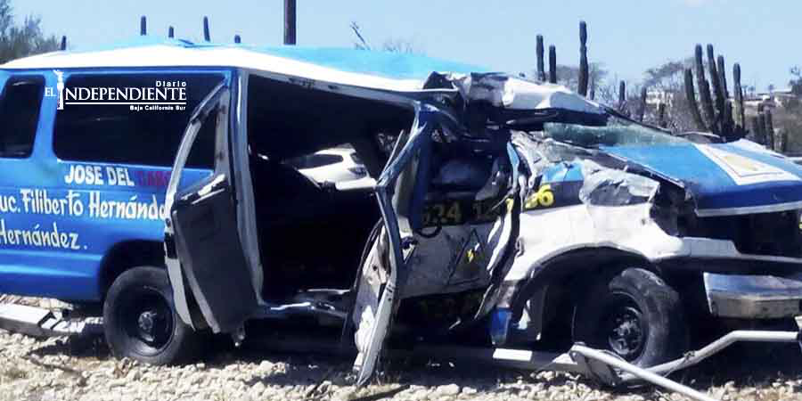 Fatal accidente del CRREAD; 2 muertos y 3 heridos