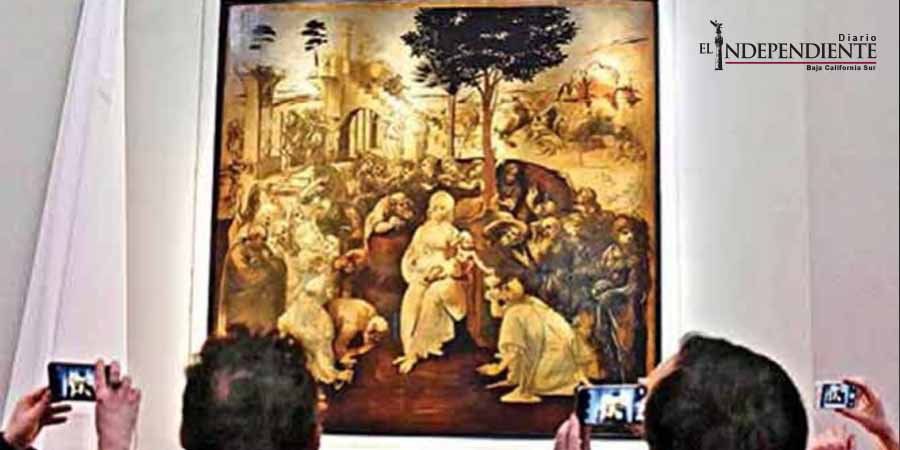 Restauran obra de Da Vinci Restauran obra de Da Vinci