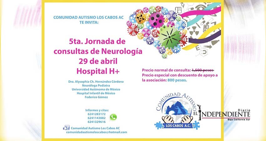 Ofrecerá neuróloga del Hospital Infantil de México detecciones de autismo Ofrecerá neuróloga del Hospital Infantil de México detecciones de autismo