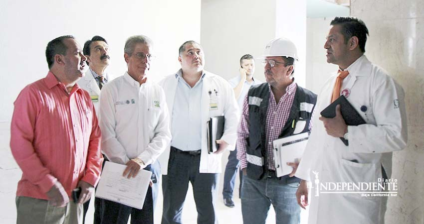 Constatan avances en remodelación de IMSS en Cabo San Lucas 