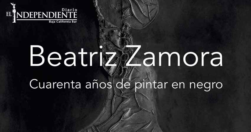 Beatriz Zamora, pintora mexicana; La oscuridad, su materia prima Beatriz Zamora, pintora mexicana; La oscuridad, su materia prima