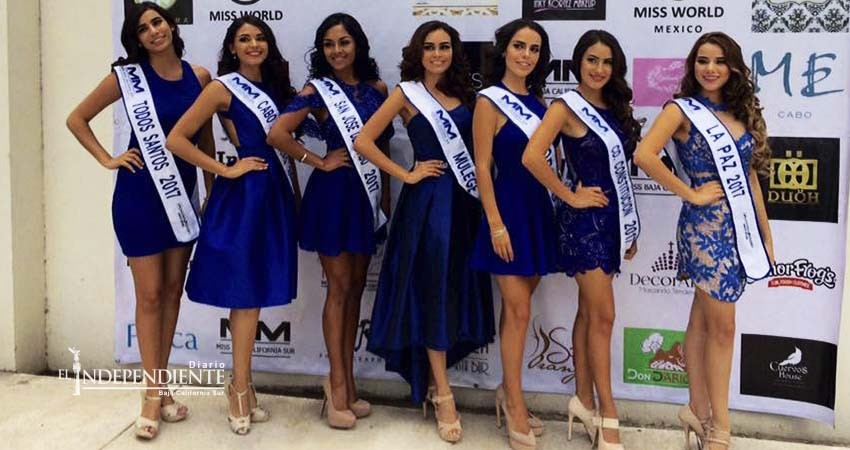Título de Miss Baja California Sur, disputado por 7 bellezas Título de Miss Baja California Sur, disputado por 7 bellezas