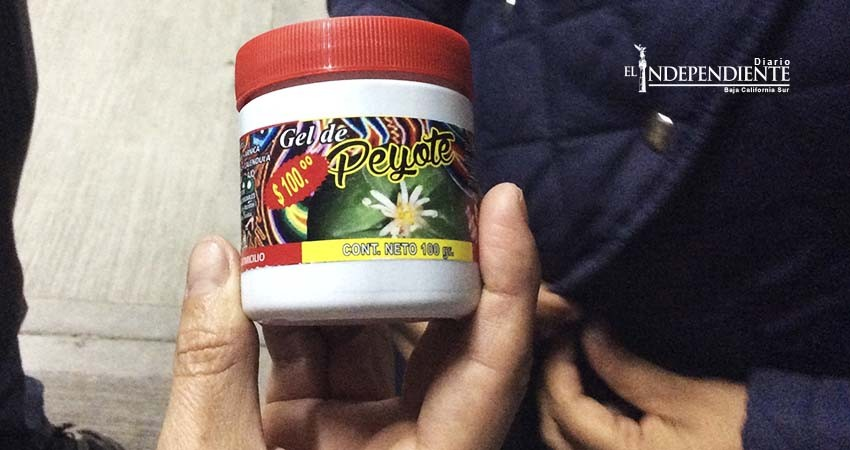 Venden gel de peyote en calles de La Paz Venden gel de peyote en calles de La Paz