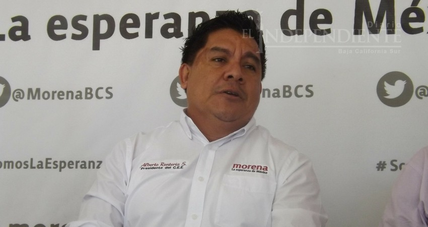 Rechaza Morena unirse a frente de izquierdas propuesto por Narciso Agúndez