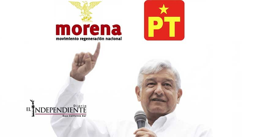 Formaliza alianza Morena-PT rumbo a 2018; excluyen al PRD Formaliza alianza Morena-PT rumbo a 2018; excluyen al PRD