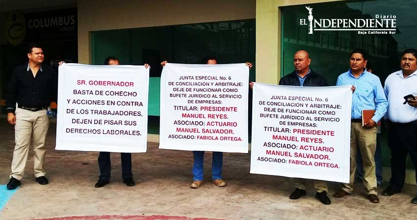 Exigen renuncia del presidente de la Junta de Conciliación de CSL