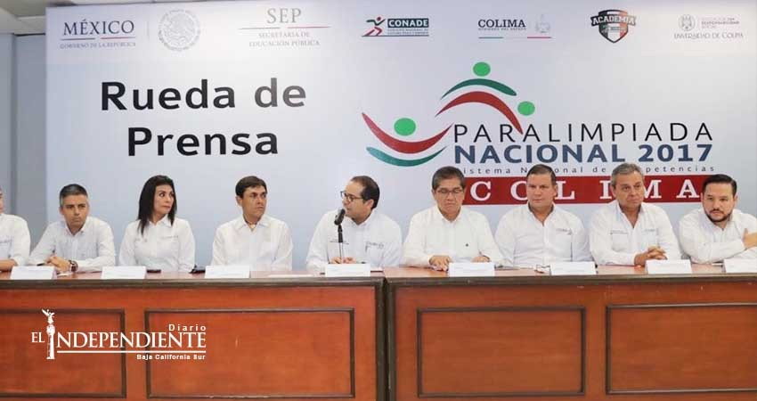 Presentan la Paralimpiada Nacional 2017  