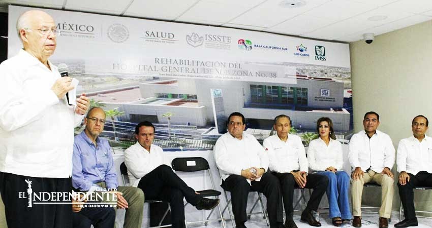 Entrega Secretaria de Salud Federal remodelación del Hospital No.38 de SJC