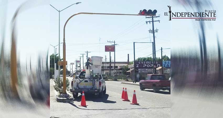 Trabaja el Ayuntamiento en un  proyecto integral de semaforización para La Paz Trabaja el Ayuntamiento en un  proyecto integral de semaforización para La Paz