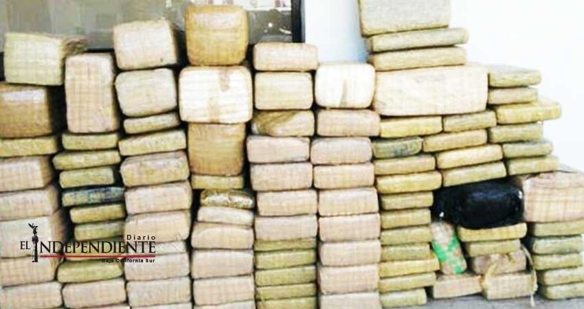Siguen a sospechoso y hallan bodega con mariguana en Tamaulipas