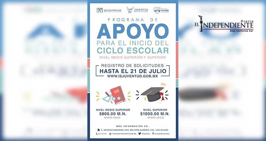 SEP Los Cabos celebra que ISJ entregue apoyos únicos a media superior y superior 