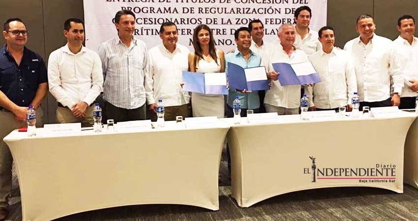 Entrega Semarnat títulos de concesión para El Médano Entrega Semarnat títulos de concesión para El Médano