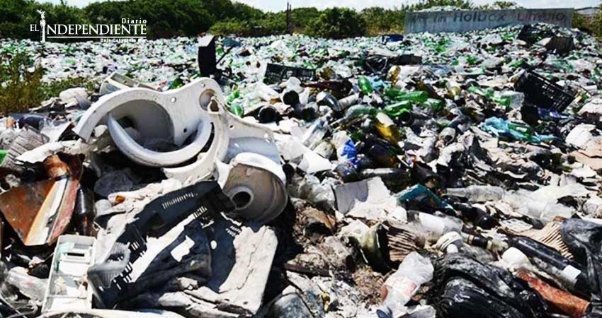 Retiran 12 toneladas de basura en isla de Holbox Retiran 12 toneladas de basura en isla de Holbox