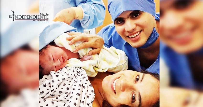 Paola Espinosa e Iván García se convirtieron en padres