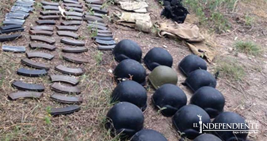 Desmantela Sedena un narcocampamento en Tamaulipas