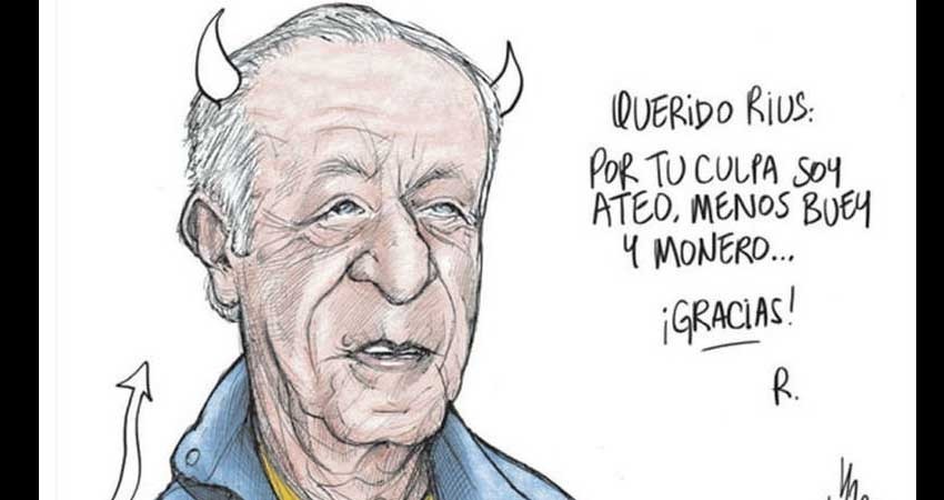 El adiós de los moneros mexicanos a Rius, 'el maestro'