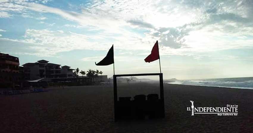 Con restricción preventiva playas de Los Cabos durante el fin de semana por TT “Jova”
