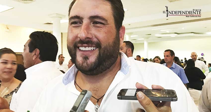 No descarta Barroso ir por presidencia de La Paz No descarta Barroso ir por presidencia de La Paz