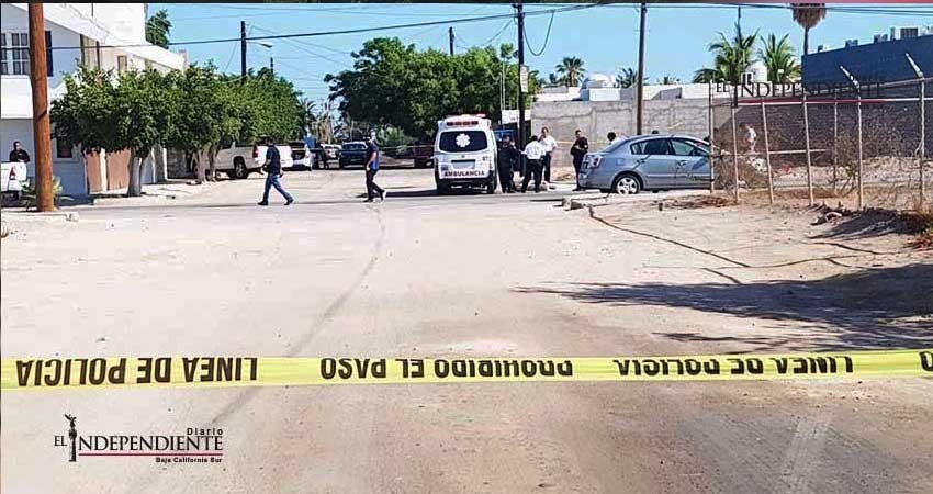 Una persona sin vida por disparo de arma de fuego Una persona sin vida por disparo de arma de fuego