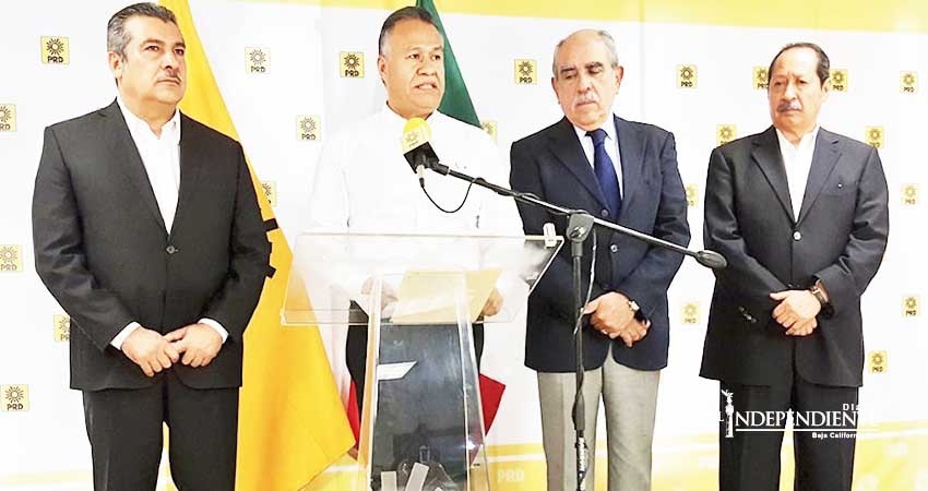 Quienes se han ido del PRD buscan solo beneficios personales: Druk