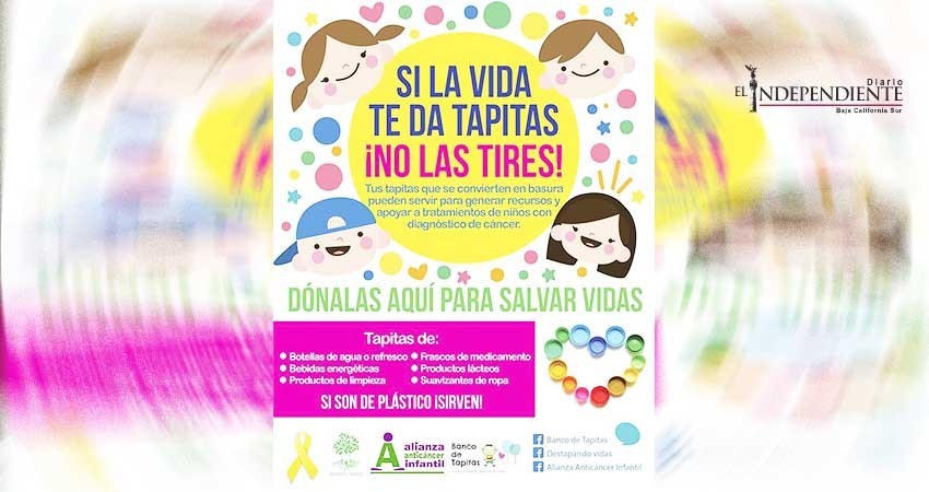 Banco de Tapitas A.C. y Fundación Tiempo por Sonrisas, unidos para recolectar tapitas plásticas