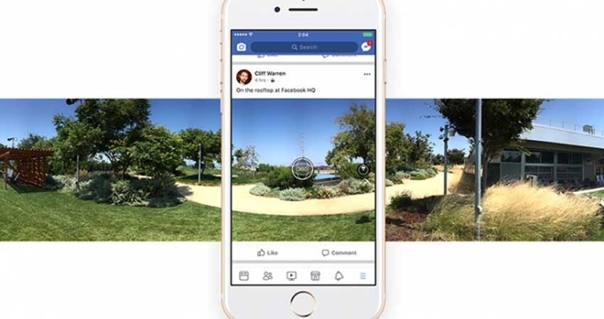 Facebook ya permite tomar fotografías en 360 grados