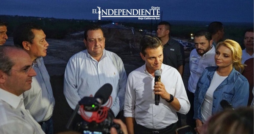 “Baja California Sur está de pie”: EPN “Baja California Sur está de pie”: EPN