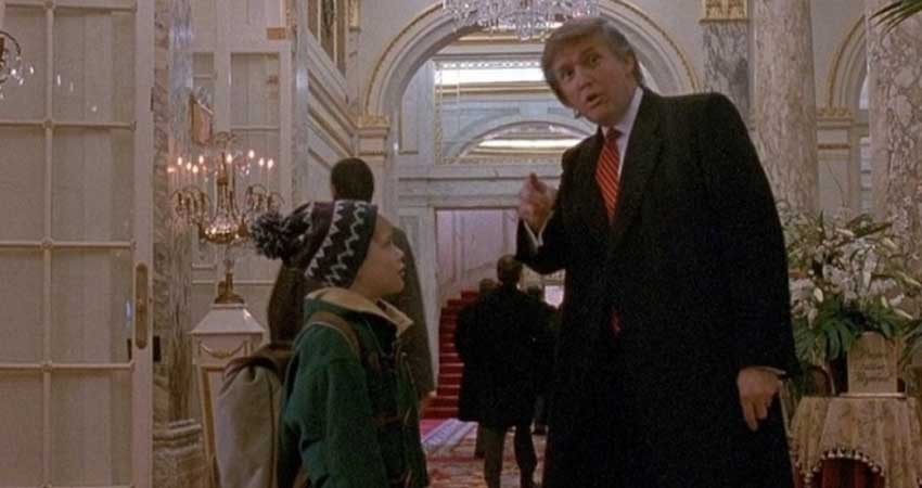 Trump prestaba sus propiedades con tal de salir en las películas Trump prestaba sus propiedades con tal de salir en las películas