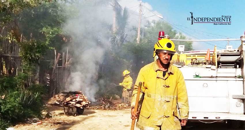 Mientras ayudaba a salvar a personas durante Lidia, bombero de SJC perdió su casa