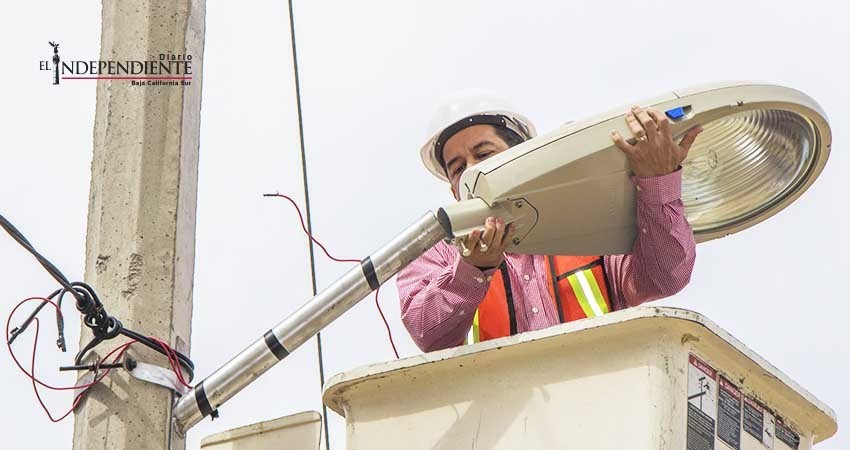 Más de 2 mil lámparas afectadas por Lidia en La Paz