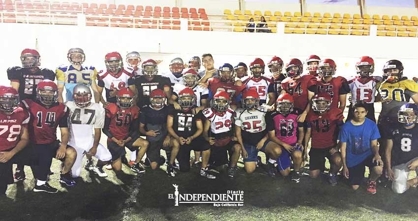 Amedrenta Insude a equipo gratuito de futbol americano