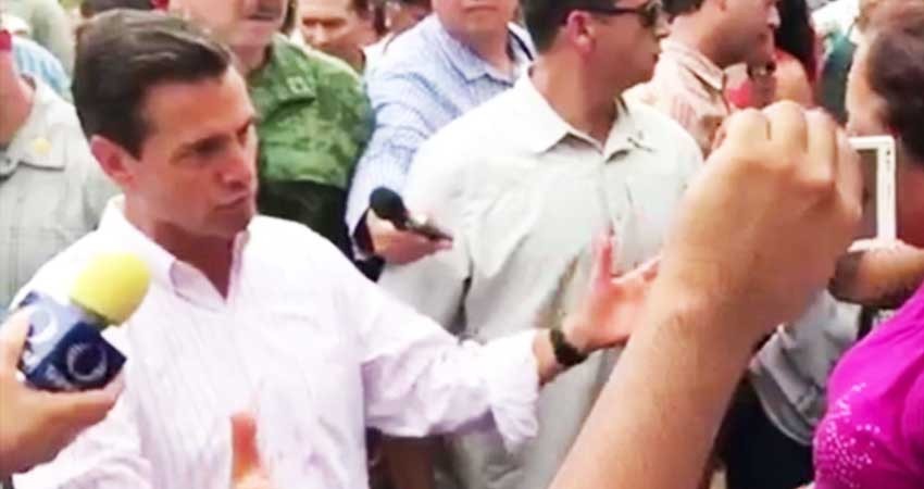 Anuncia Peña empleo temporal para damnificados por sismo Anuncia Peña empleo temporal para damnificados por sismo