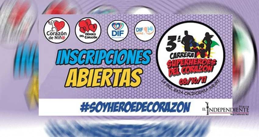Abren las inscripciones para la 3era. Carrera “Superhéroes de Corazón” Abren las inscripciones para la 3era. Carrera “Superhéroes de Corazón”