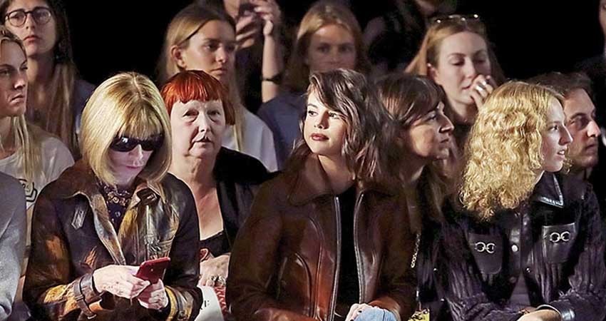 Selena Gomez, la estrella en la Semana de la Moda de NY Selena Gomez, la estrella en la Semana de la Moda de NY