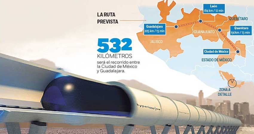 Traerán a México tren ultrarrápido; cubrirá la ruta CDMX-Guadalajara