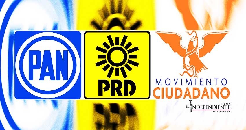 Por primera vez se reúnen dirigentes del PAN, PRD y MC