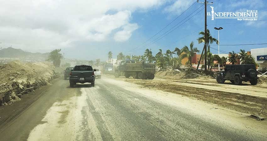 Calles intransitables obligan a modificar rutas de transporte