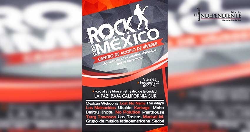 Bandas musicales se presentarán a beneficio de damnificados por sismo Bandas musicales se presentarán a beneficio de damnificados por sismo