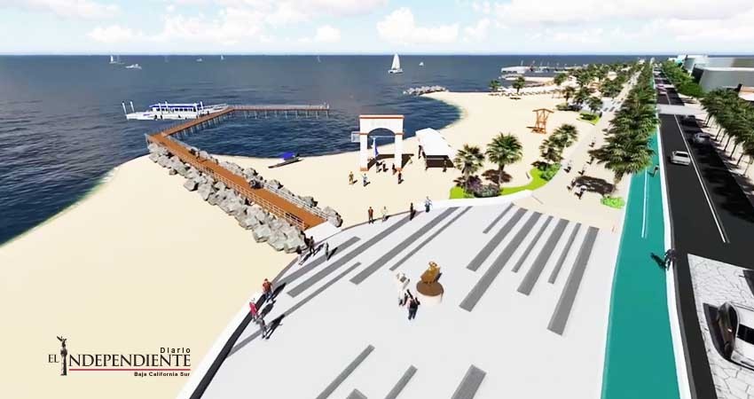 Sin mecanismos de supervisión remodelación del malecón de La Paz Sin mecanismos de supervisión remodelación del malecón de La Paz