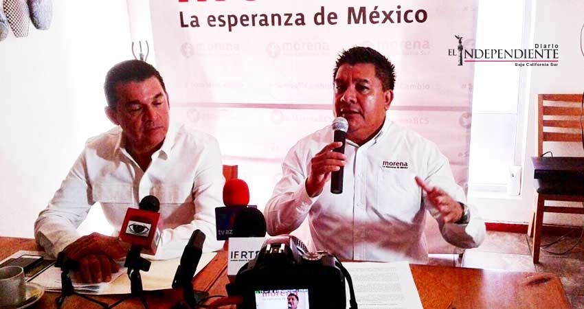 Se pronuncia Morena en BCS contra la minería tóxica Se pronuncia Morena en BCS contra la minería tóxica