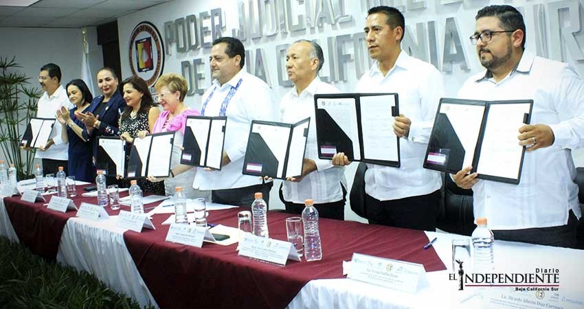 Poder judicial de BCS se integra al pacto para introducir la perspectiva de género en los órganos jurisdiccionales Poder judicial de BCS se integra al pacto para introducir la perspectiva de género en los órganos jurisdiccionales