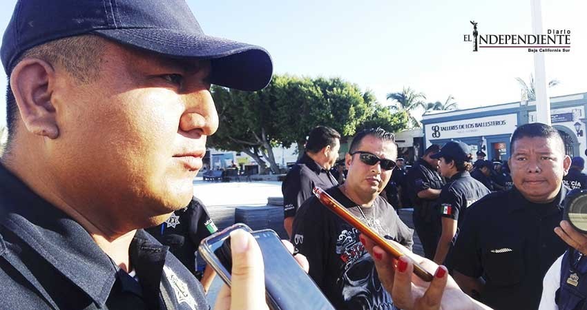 Inicia Seguridad Pública proceso de despidos; protestan policías